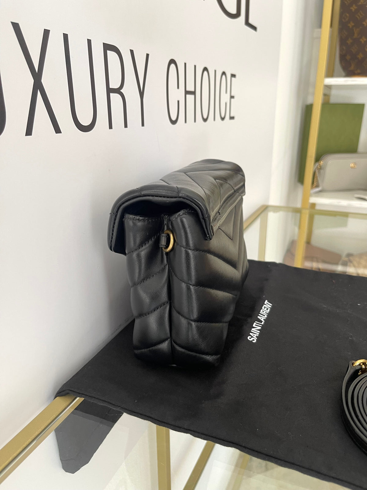 Borsa LouLou Toy hw oro Saint Laurent