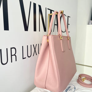 Borsa Galleria Large in Saffiano Prada