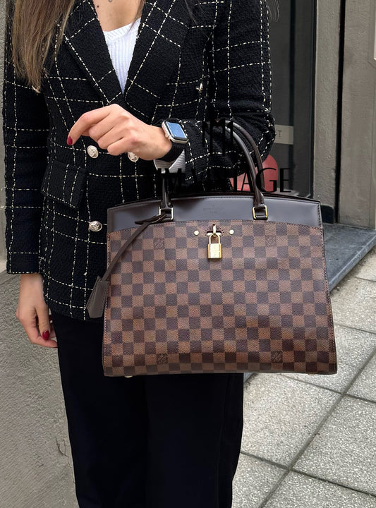 Borsa Rivoli MM Damier Ebéne Louis Vuitton