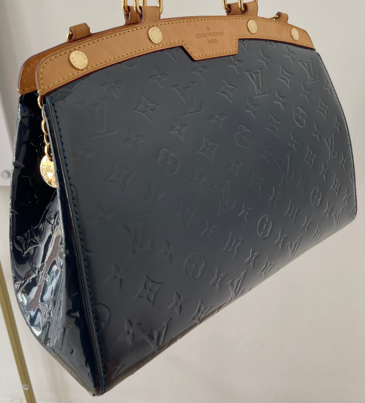 Borsa Bréa MM Monogram Vernis Louis Vuitton