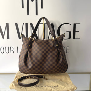 Borsa Evora MM Damier Ebéne Louis Vuitton