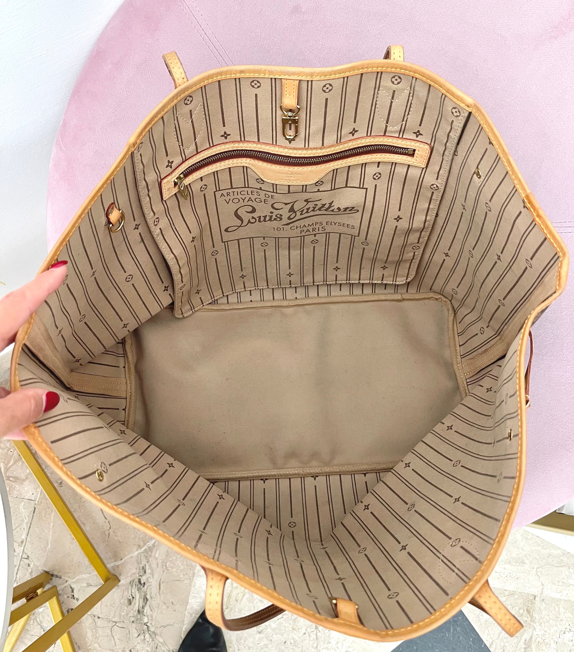Borsa Neverfull GM Monogram Louis Vuitton