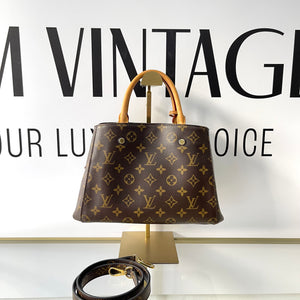 Borsa Montaigne PM Monogram Louis Vuitton