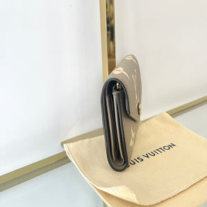 Portafoglio Victorine Monogram Empreinte bicolor Louis Vuitton