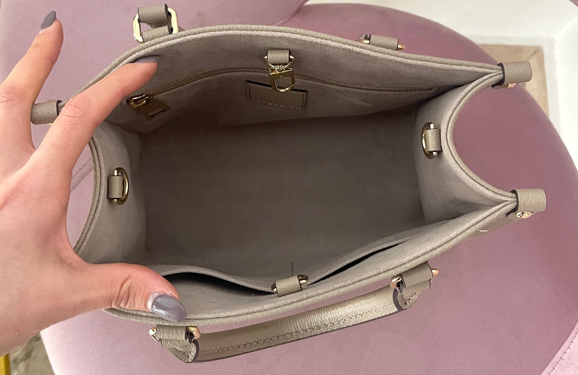 Borsa OnTheGo PM Monogram Empreinte Louis Vuitton