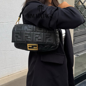 Borsa Baguette FF Fendi