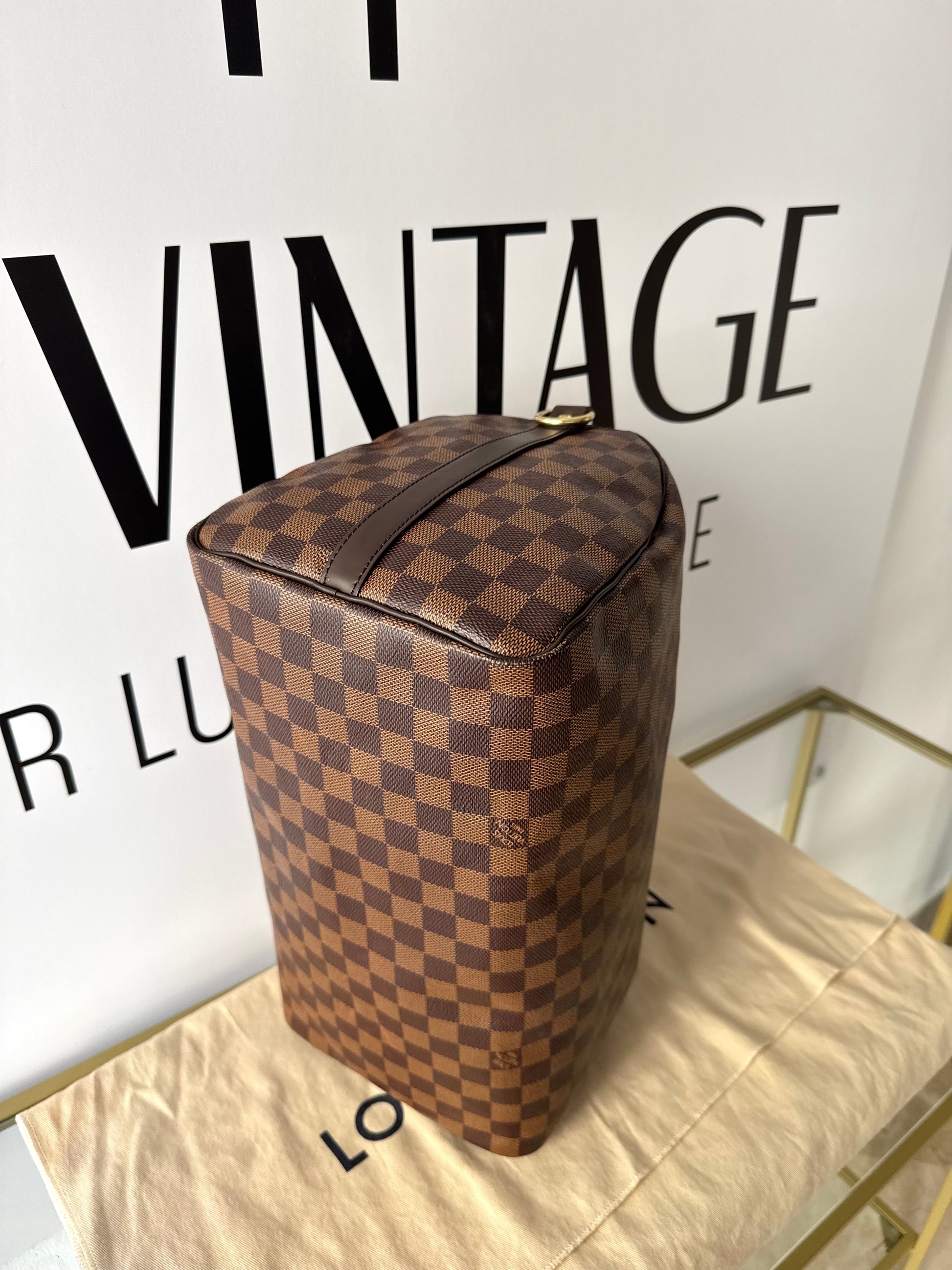 Borsa Speedy Bandoulière 35 Damier Ébène Louis Vuitton