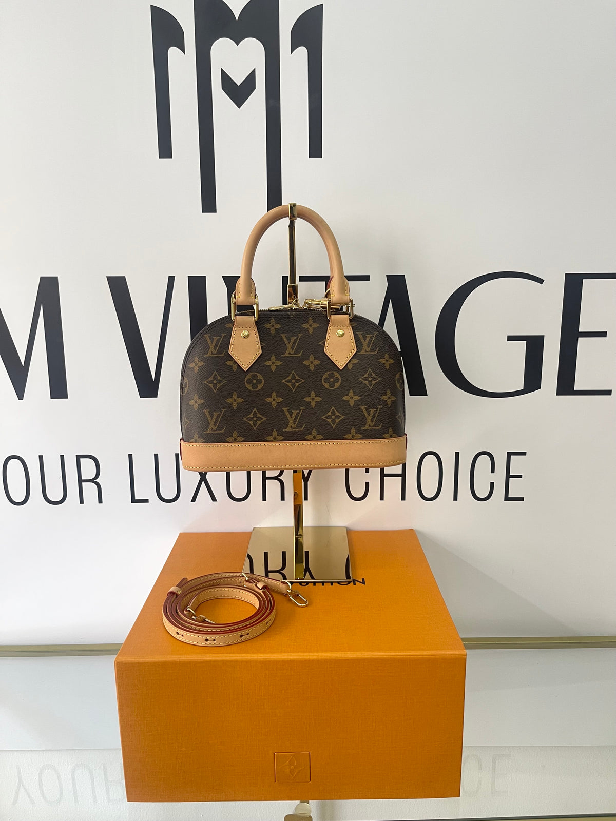 Borsa Alma BB Monogram Louis Vuitton