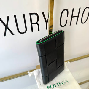 Portafoglio Cassette nero Bottega Veneta