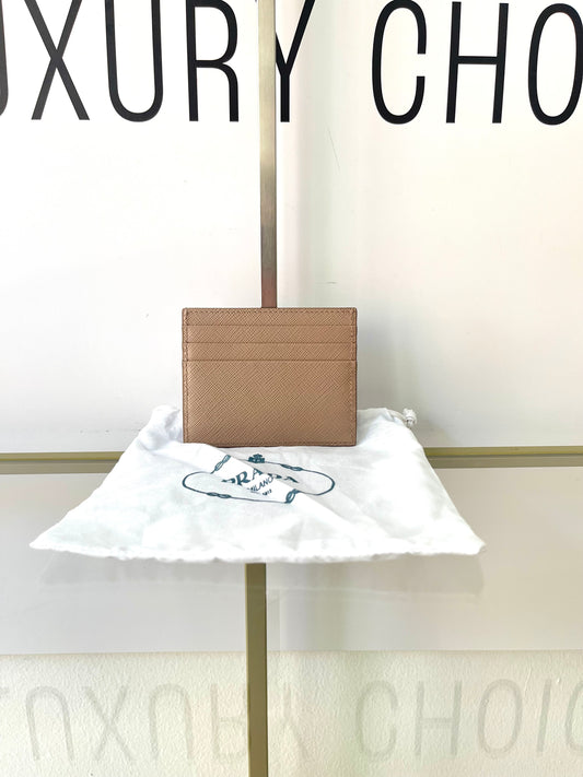 Portacarte in Saffiano Prada