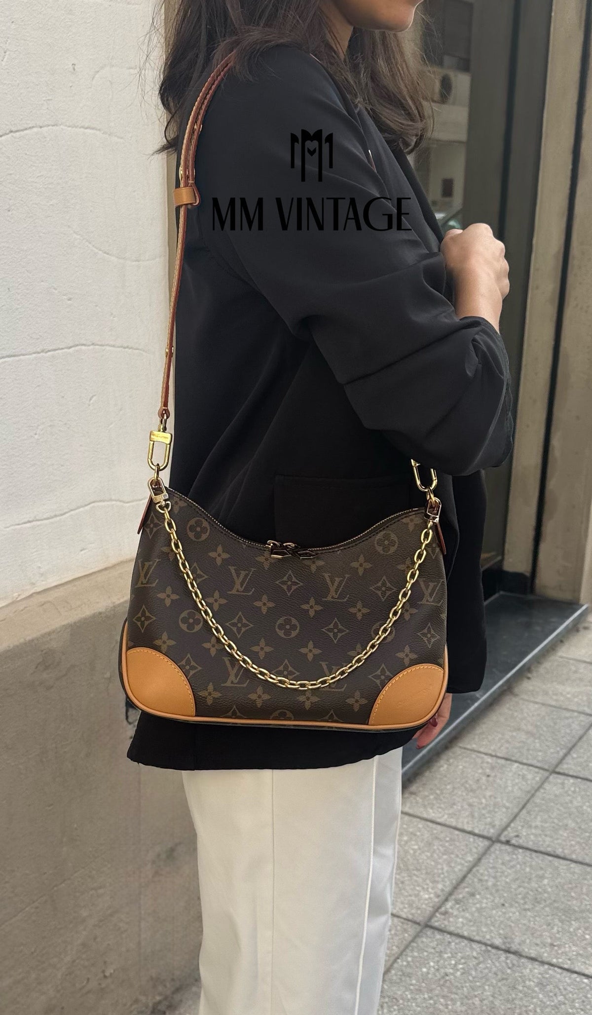 Borsa Boulogne PM Monogram Louis Vuitton