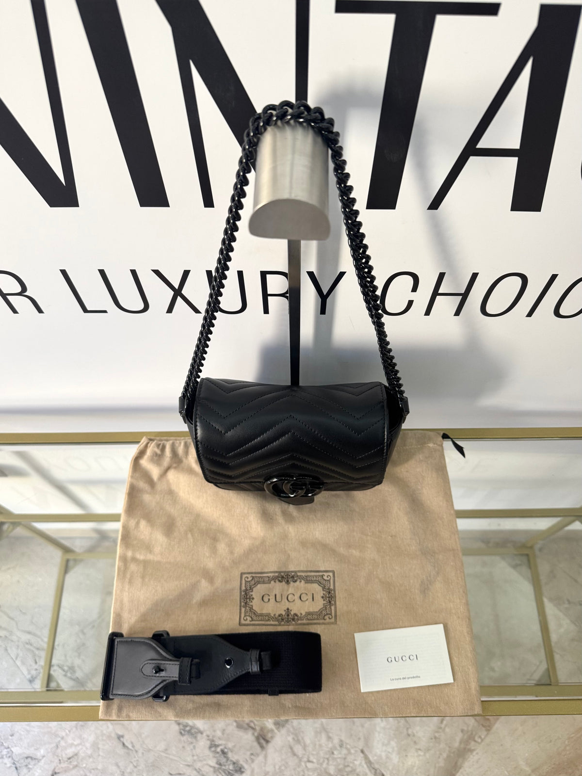 Borsa Marmont Matelassé Gucci