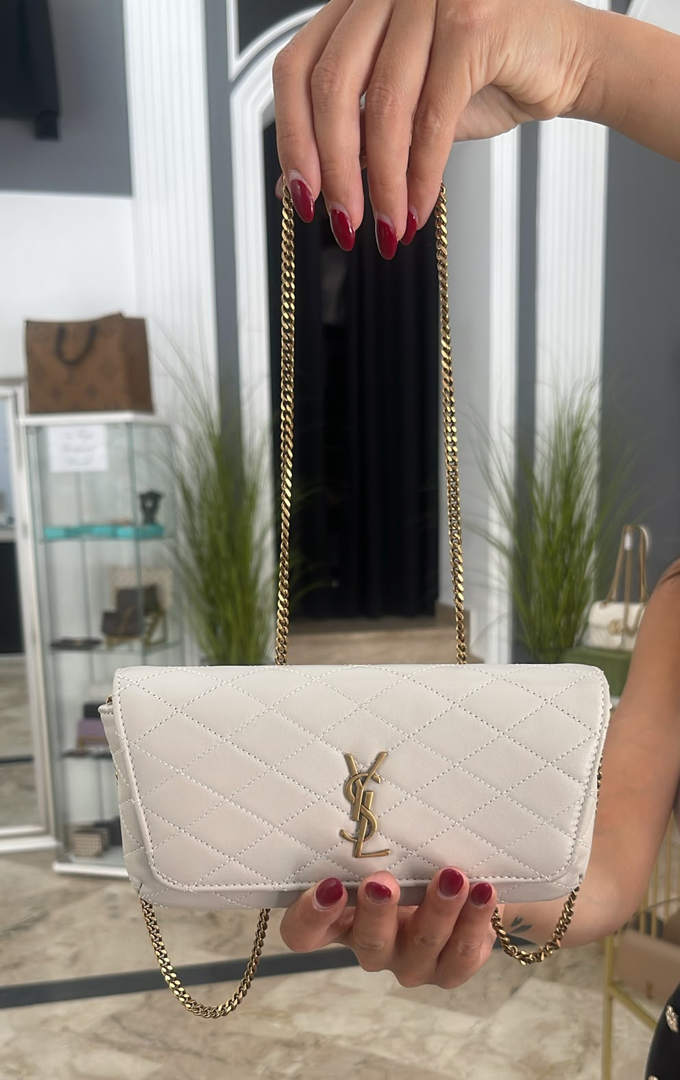 Pochette Gaby Saint Laurent