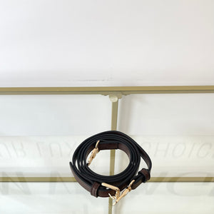 Tracolla No Brand in pelle marrone