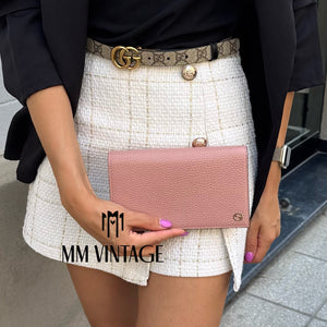 Wallet On Chain Marmont GG Interlocking Gucci