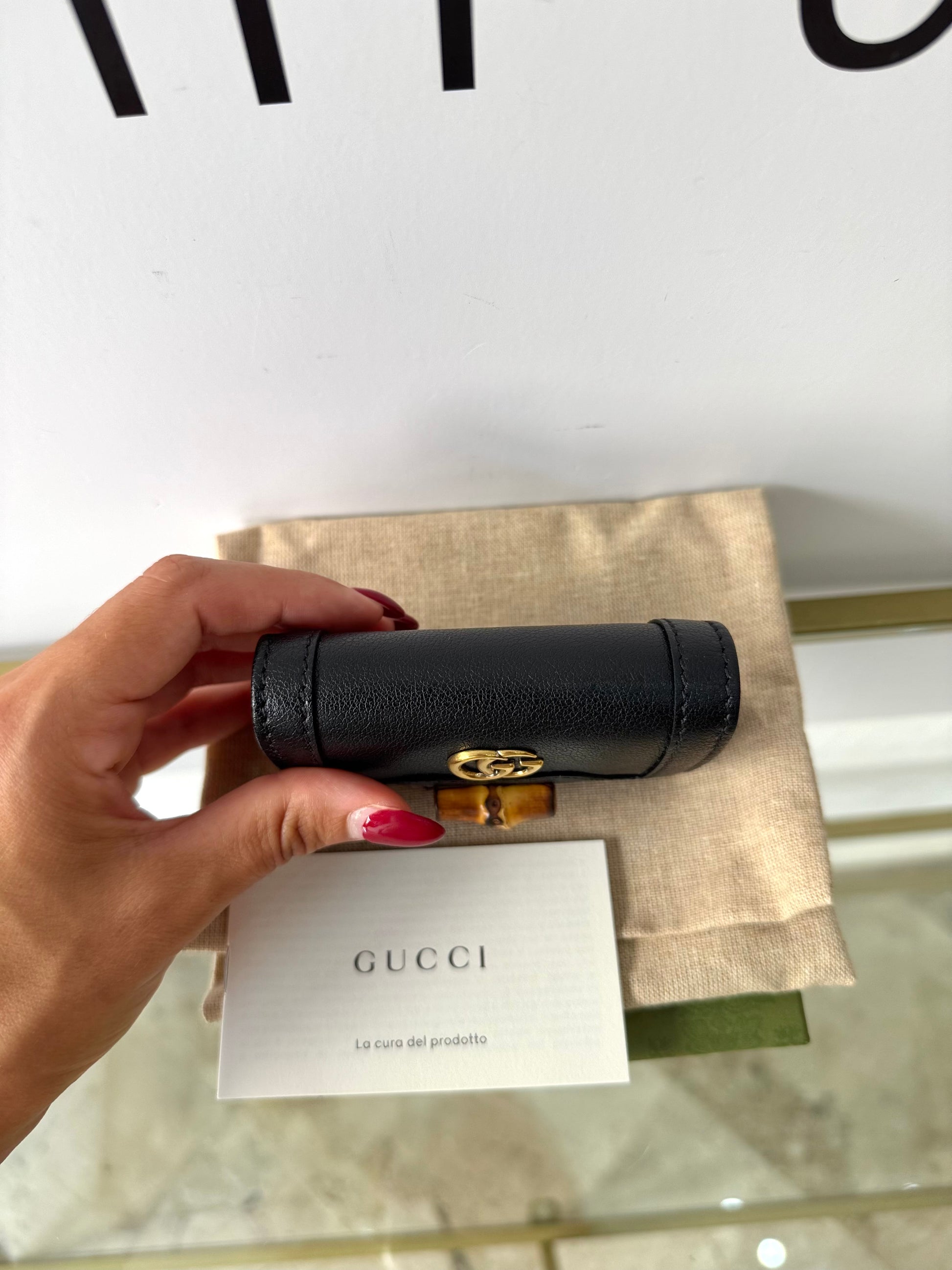 Portachiavi Diana GG Bamboo Gucci