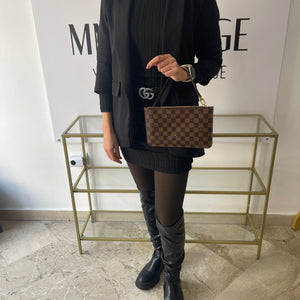 Pochette Damier Ebène Louis Vuitton