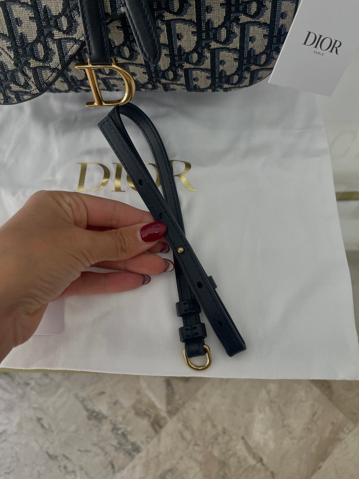 Pochette Gallop Saddle Christian Dior