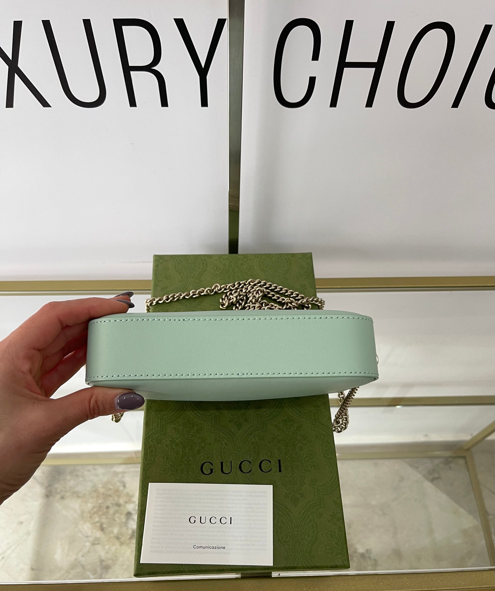 Borsa Mini Camera Bag GG Marmont Gucci