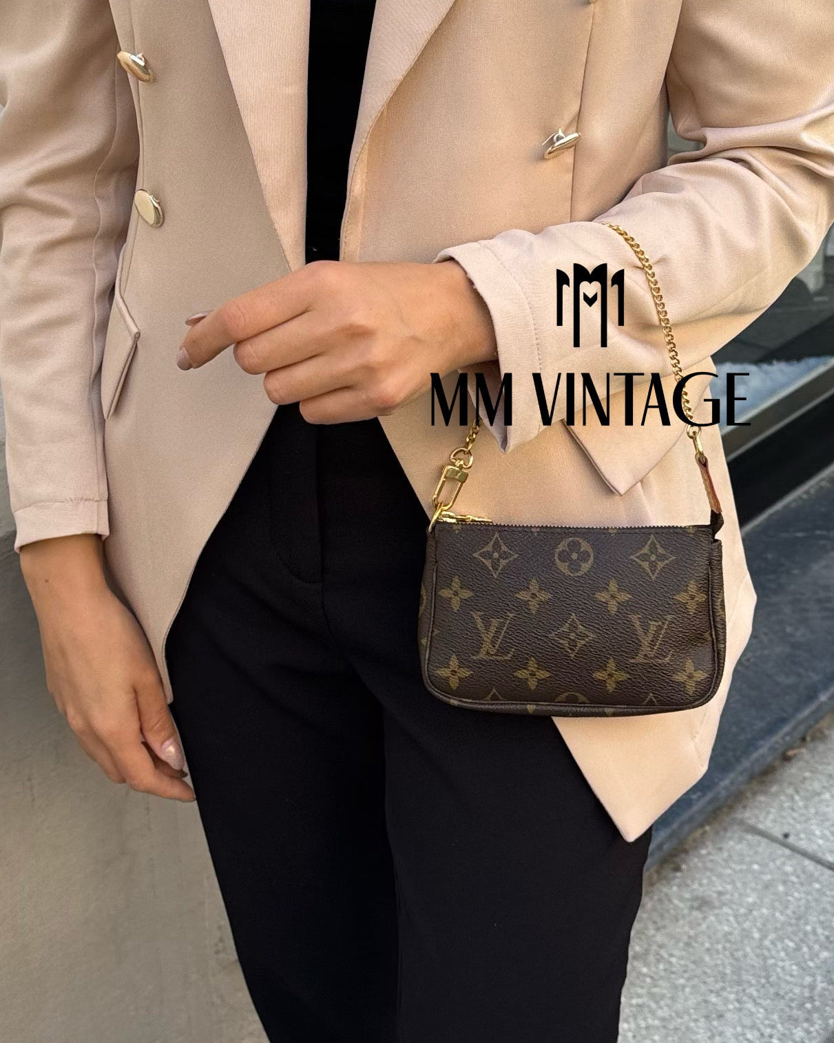 Borsa Mini Pochette Accessoires Monogram Louis Vuitton