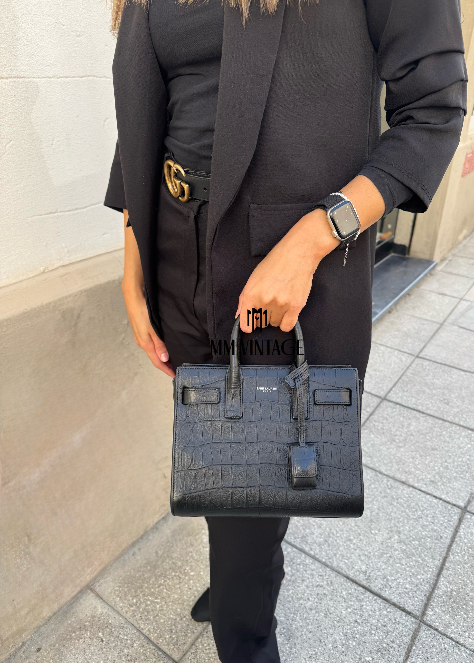 Borsa Sac De Jour Nano Saint Laurent