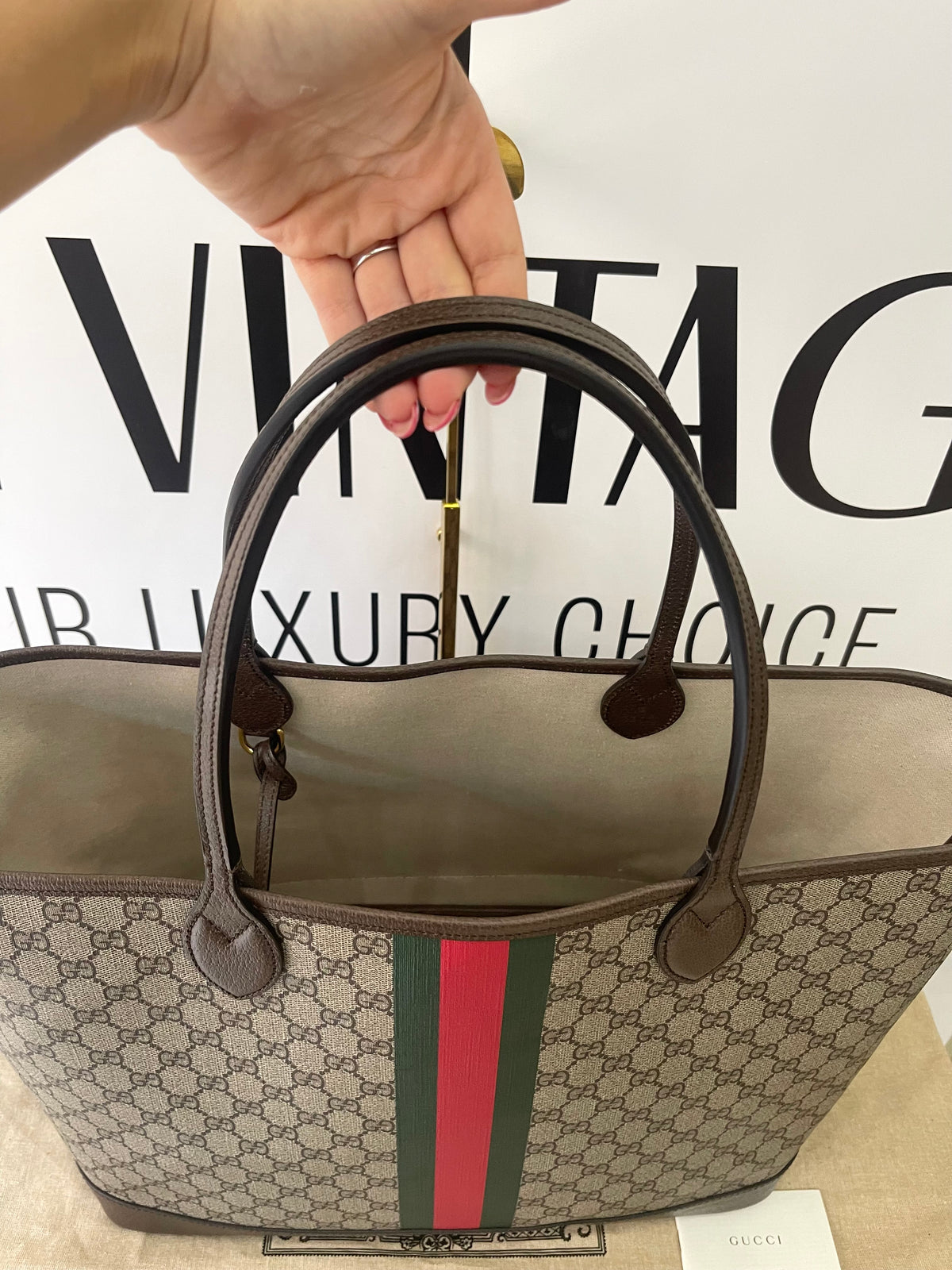 Borsa Shopping Ophidia GG Supreme Gucci