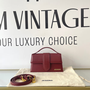 Borsa Le Grand Bambino Bordeaux Jacquemus