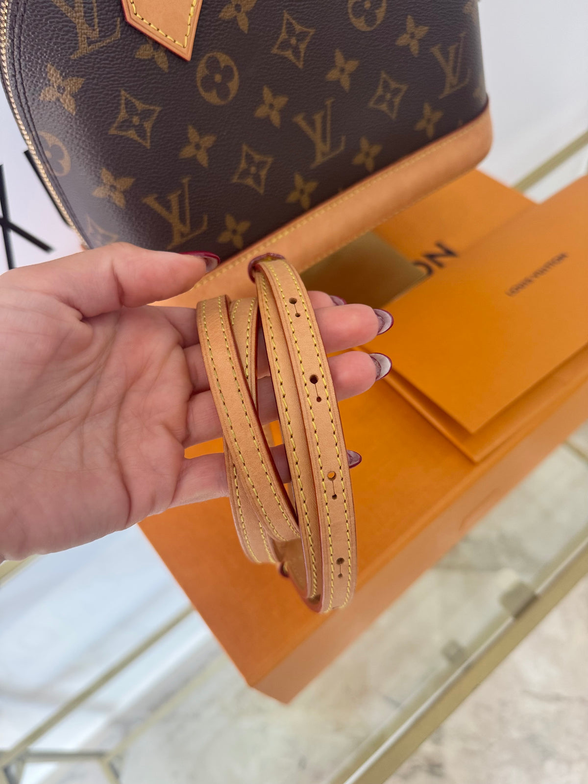 Borsa Alma BB Monogram Louis Vuitton