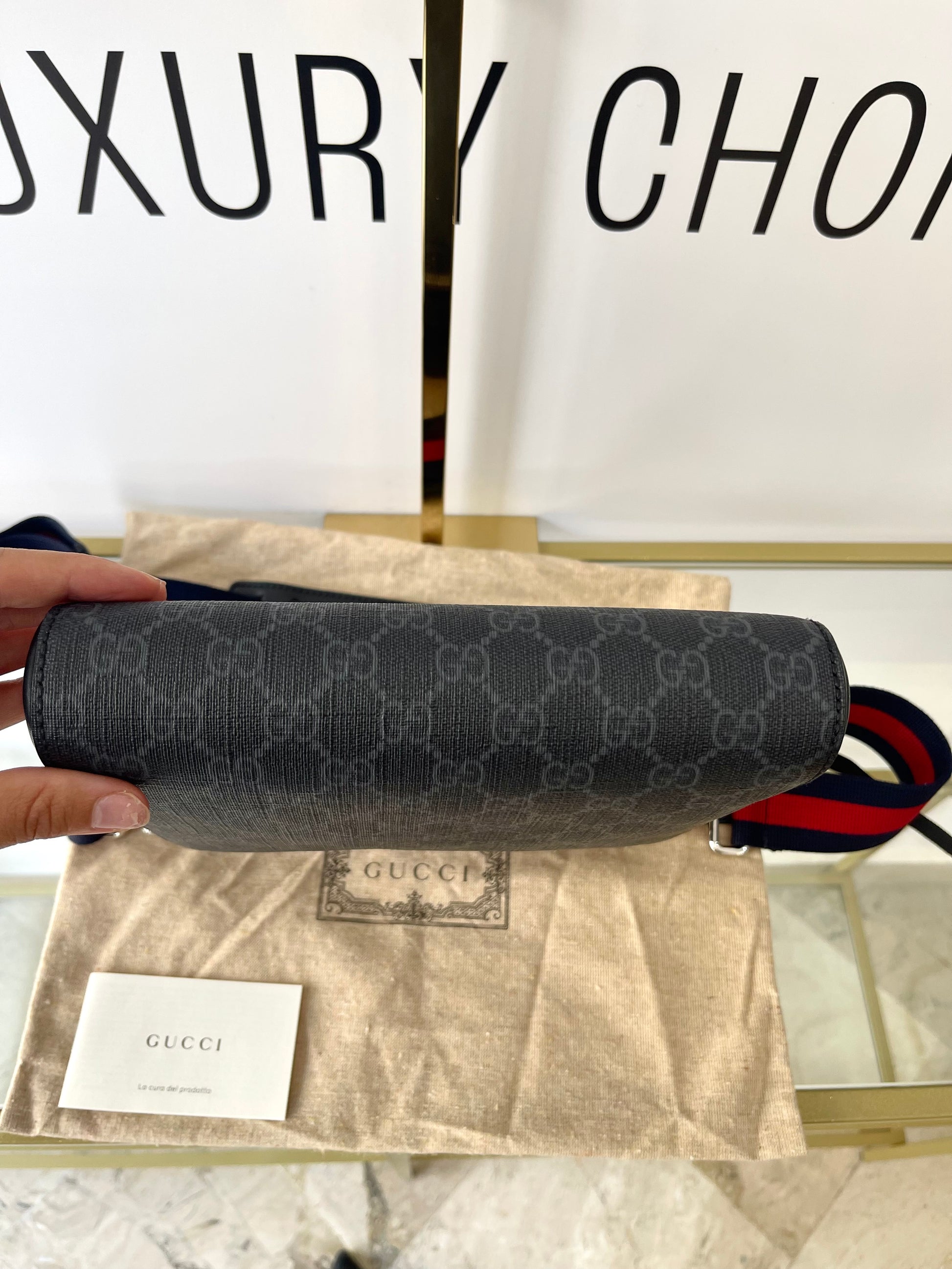 Borsa GG Supreme Nero Gucci