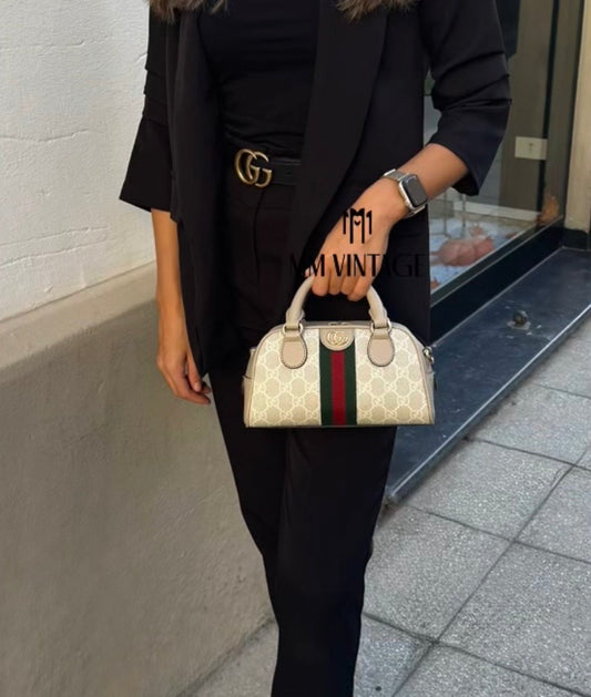 Borsa Bauletto Ophidia GG Supreme Gucci