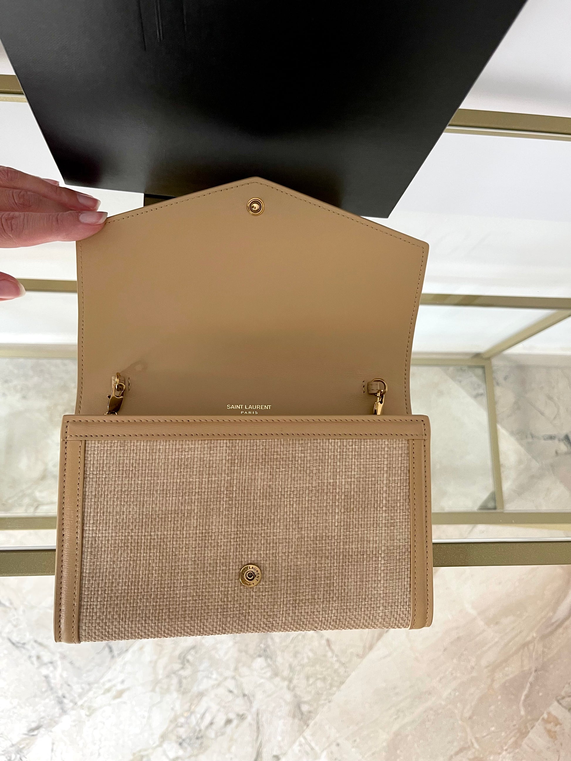 Wallet On Chain Uptown Saint Laurent