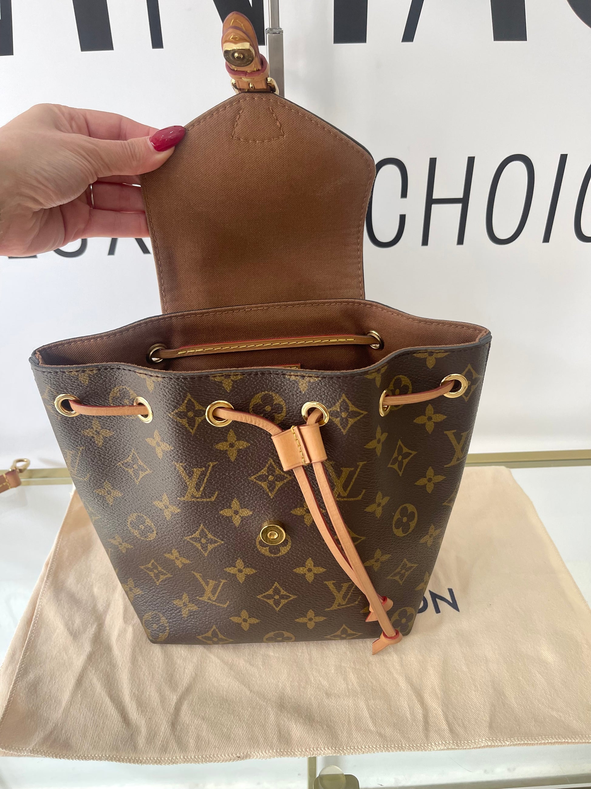 Zaino Montsouris BB Monogram Louis Vuitton