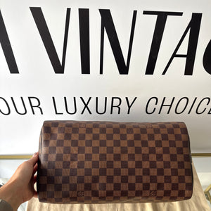Borsa Speedy Bandoulière 35 Damier Ébène Louis Vuitton