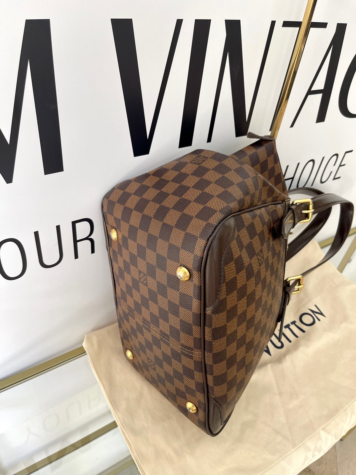 Borsa Verona GM Damier Ebène Louis Vuitton
