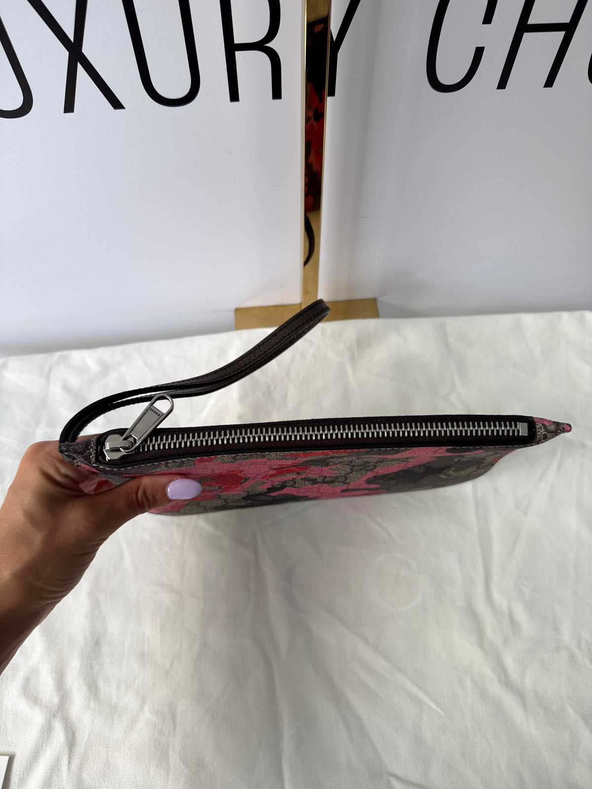 Borsa Shopping Camouflage GG Supreme Gucci