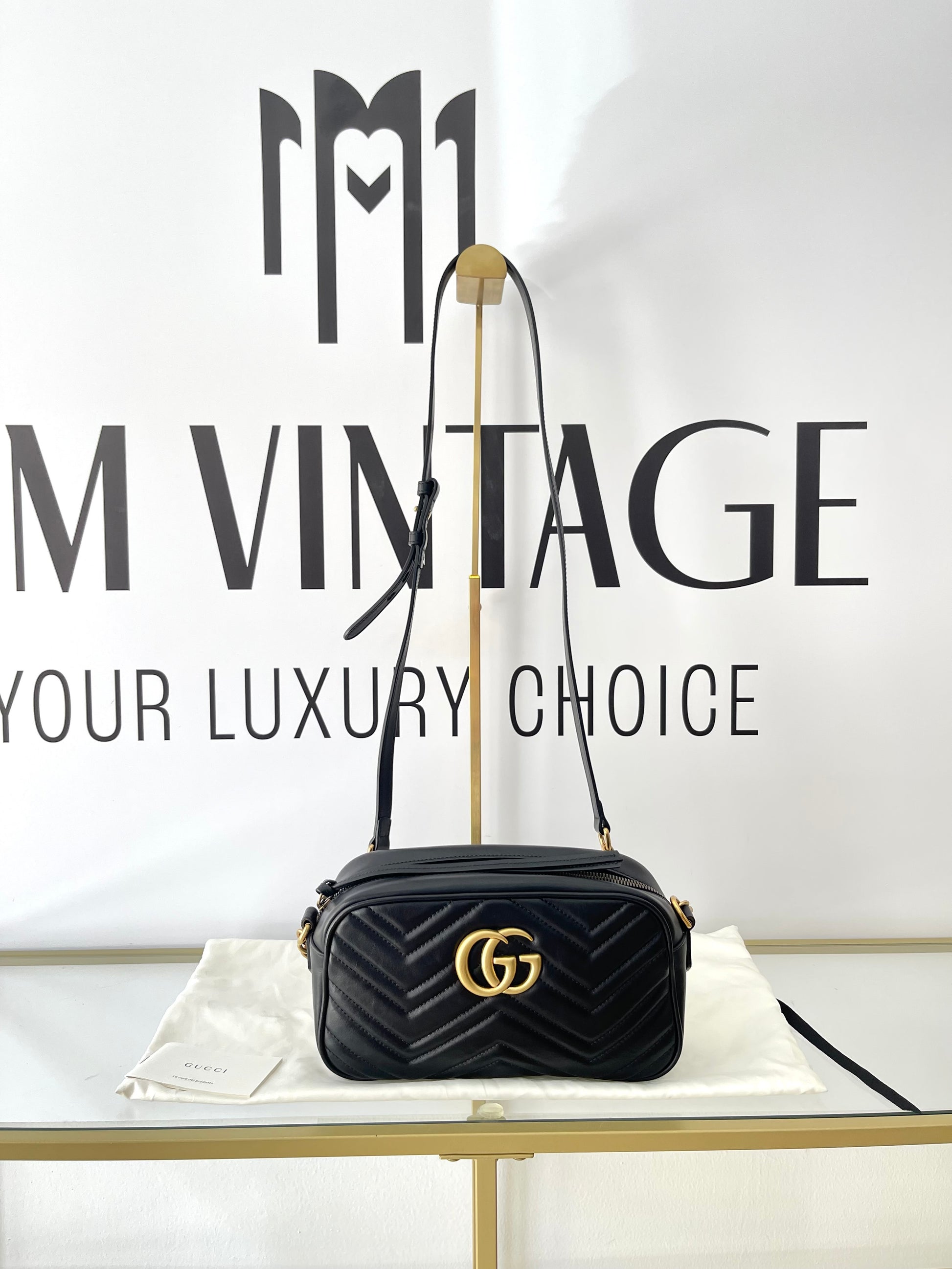 Borsa Camera Bag GG Marmont Matelassé Gucci
