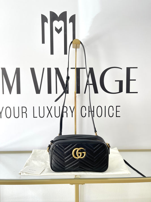 Borsa Camera Bag GG Marmont Matelassé Gucci