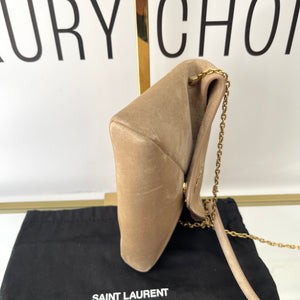 Pochette Cassandre in Suede Saint Laurent