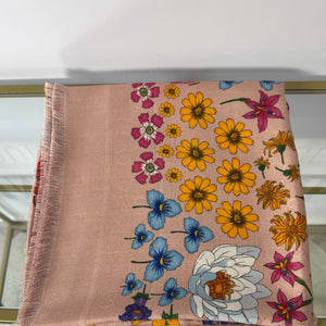 Foulard stampa Floreale Gucci