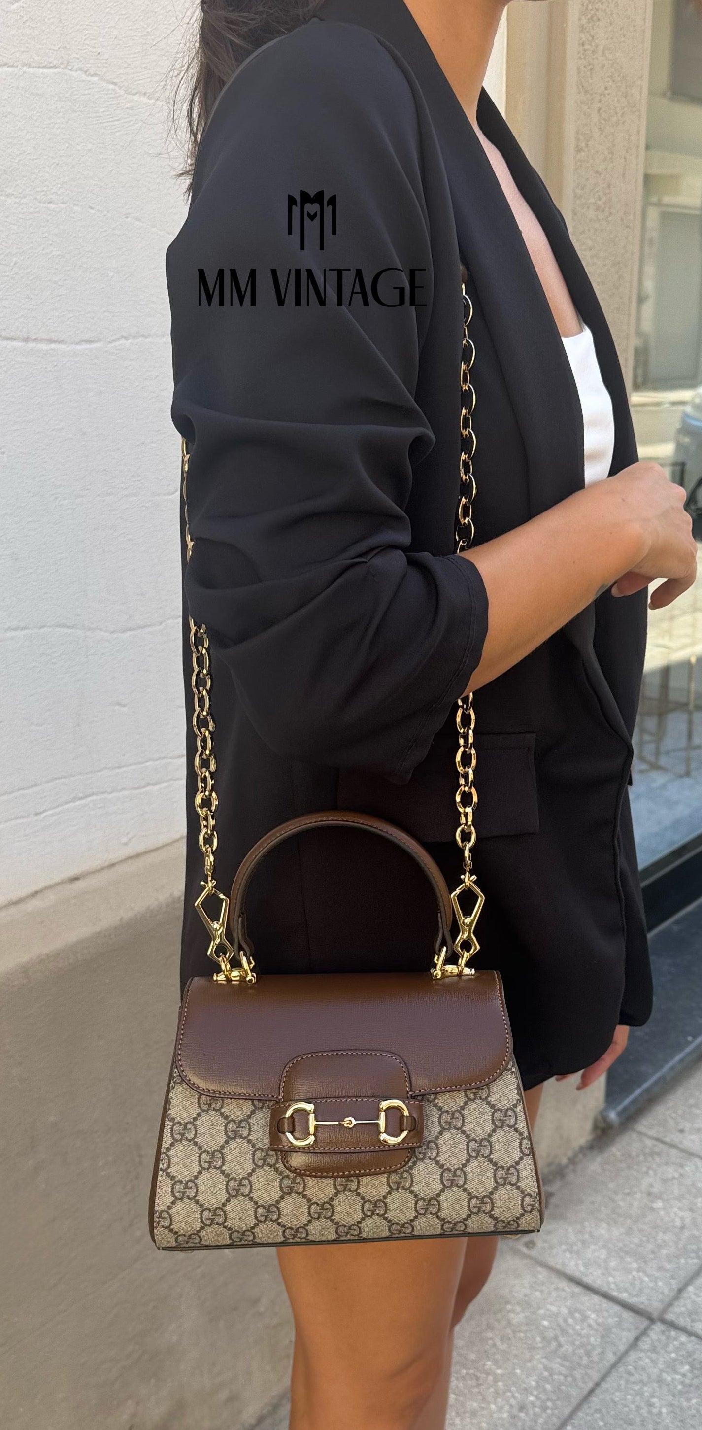 Borsa Horsebit 1955 GG Supreme Gucci