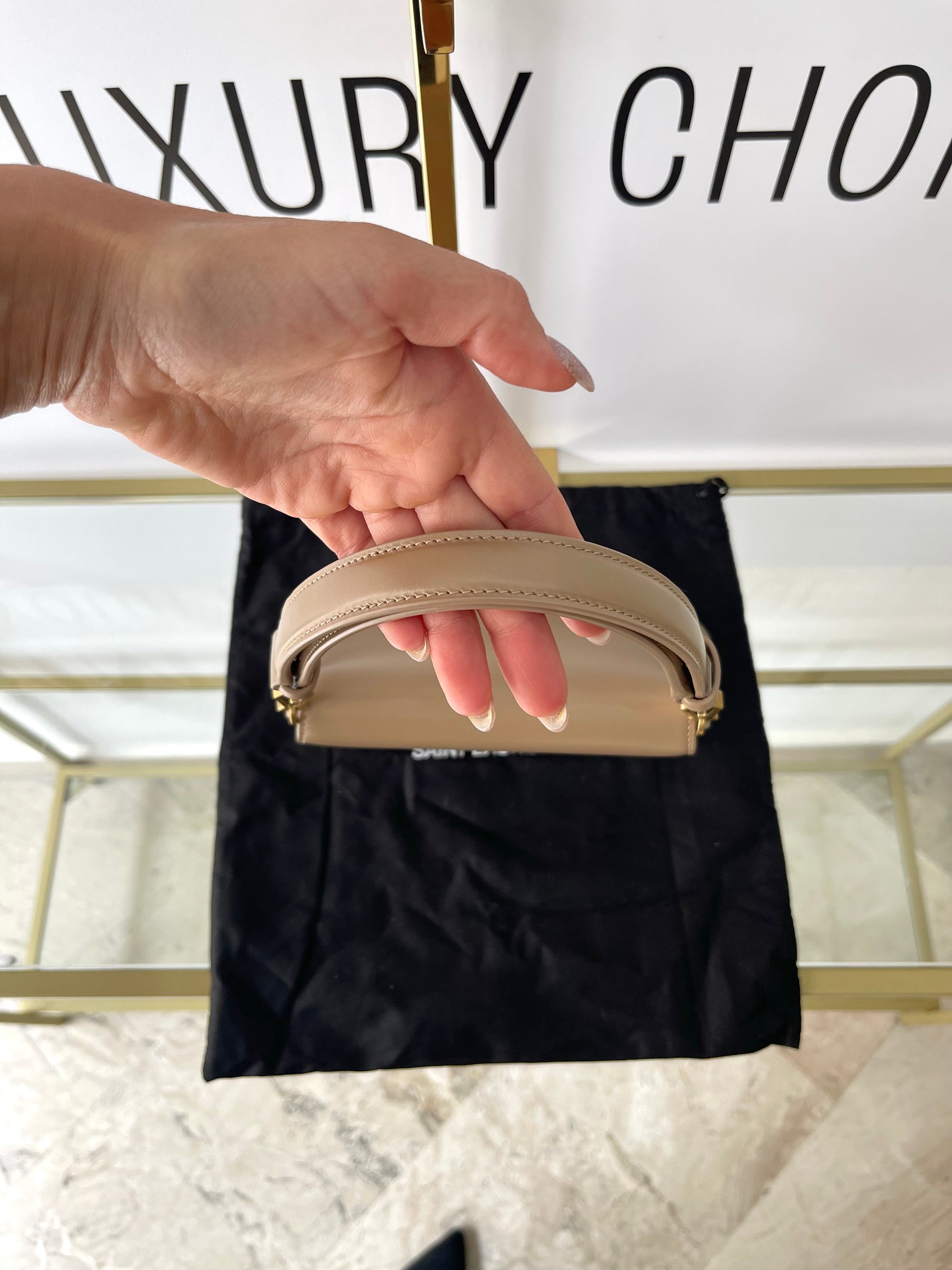 Borsa Voltaire Top Handle Saint Laurent
