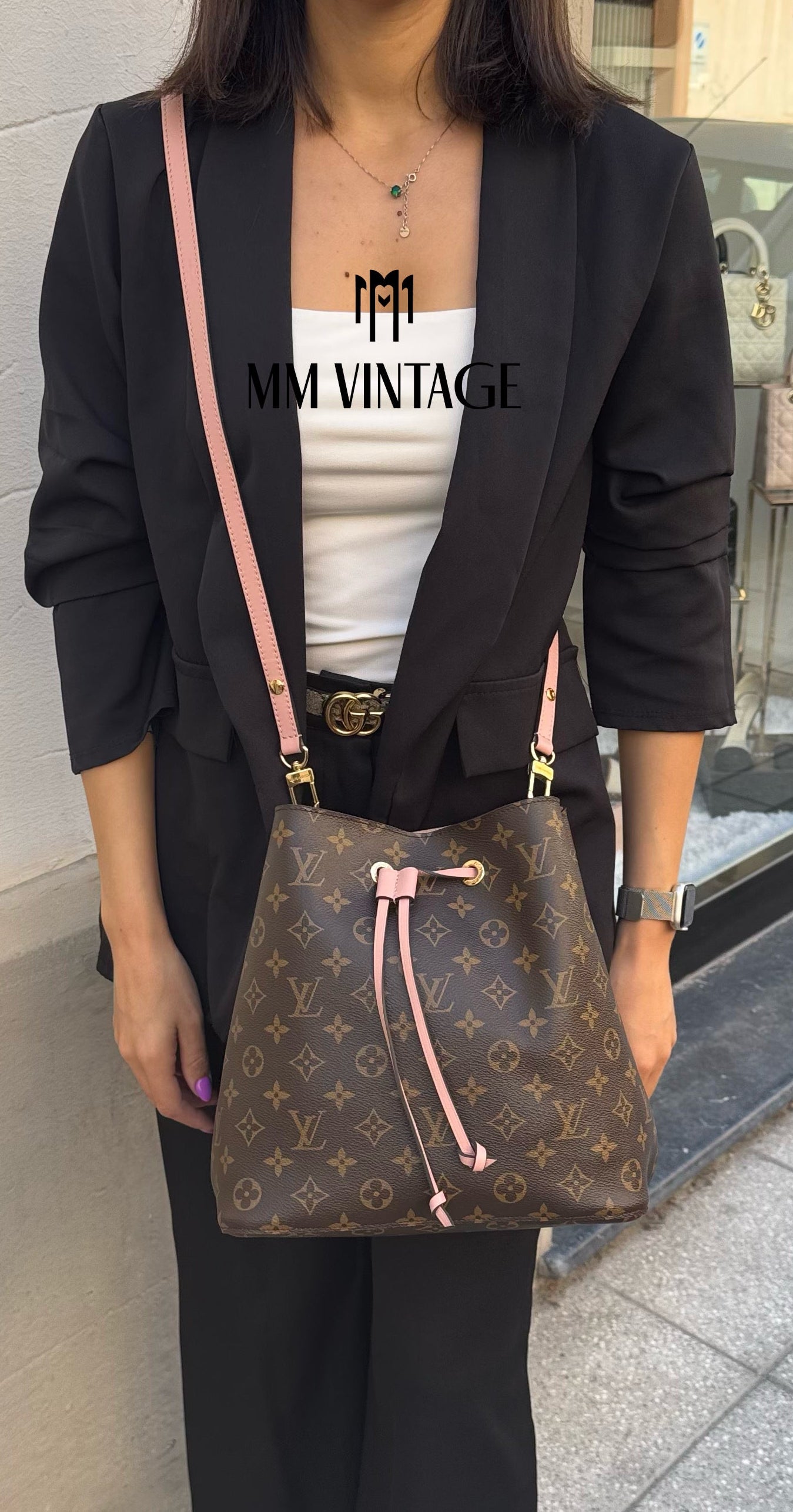 Borsa NéoNoé MM Monogram Louis Vuitton
