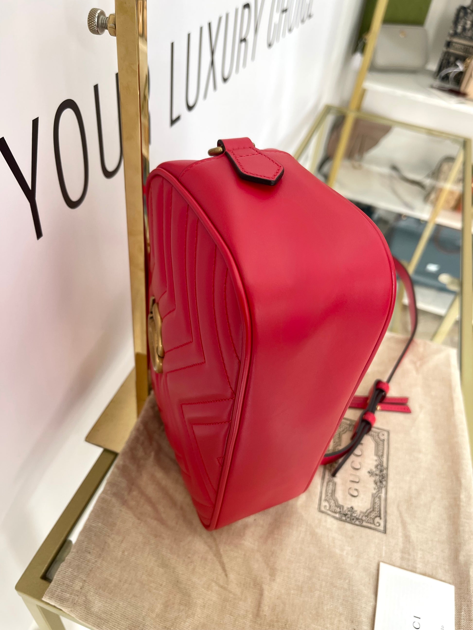Borsa Camera Bag GG Marmont Matelassé Gucci