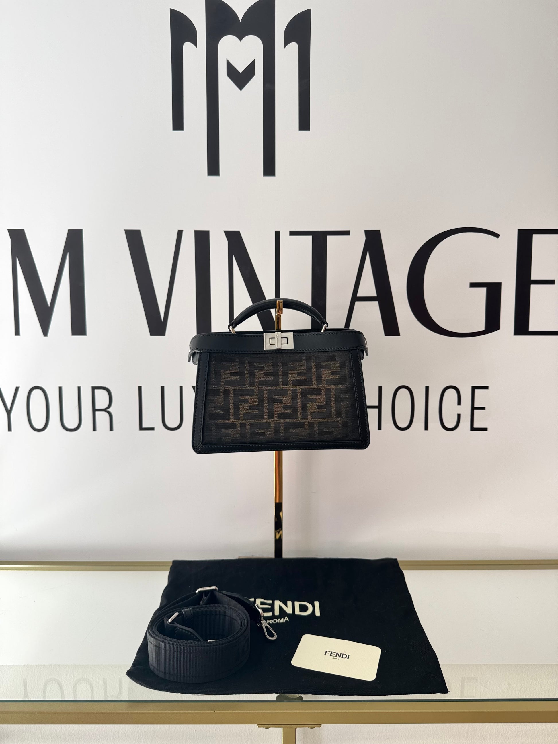 Borsa Peekaboo ISeeU FF Fendi