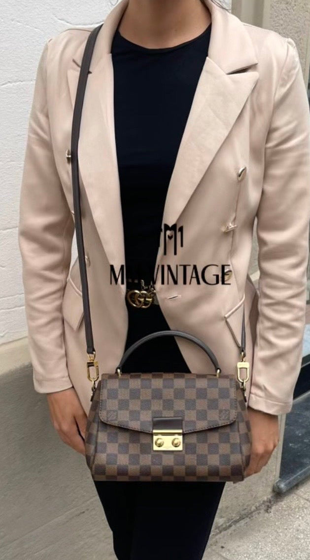 Borsa Croisette Damier Ebène Louis Vuitton