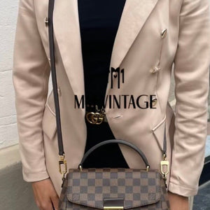 Borsa Croisette Damier Ebène Louis Vuitton