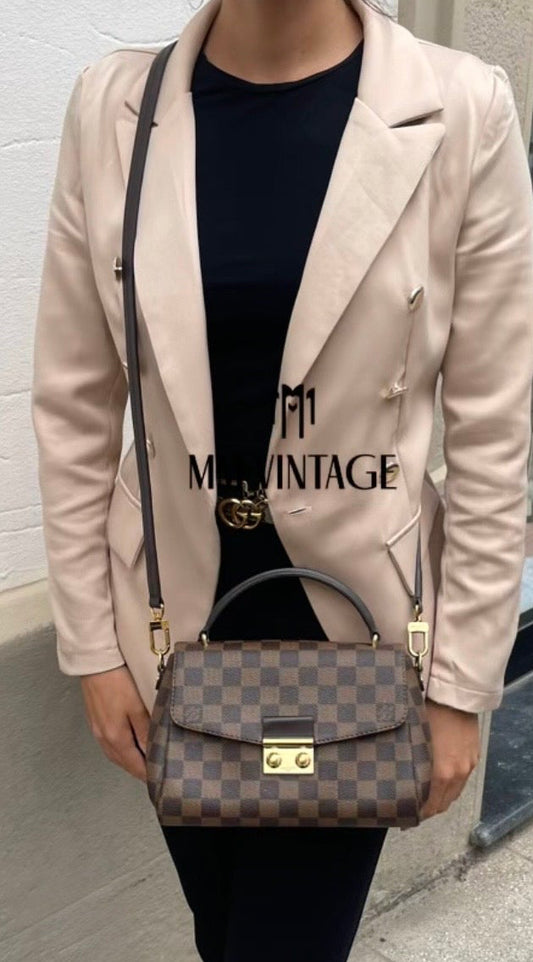 Borsa Croisette Damier Ebène Louis Vuitton