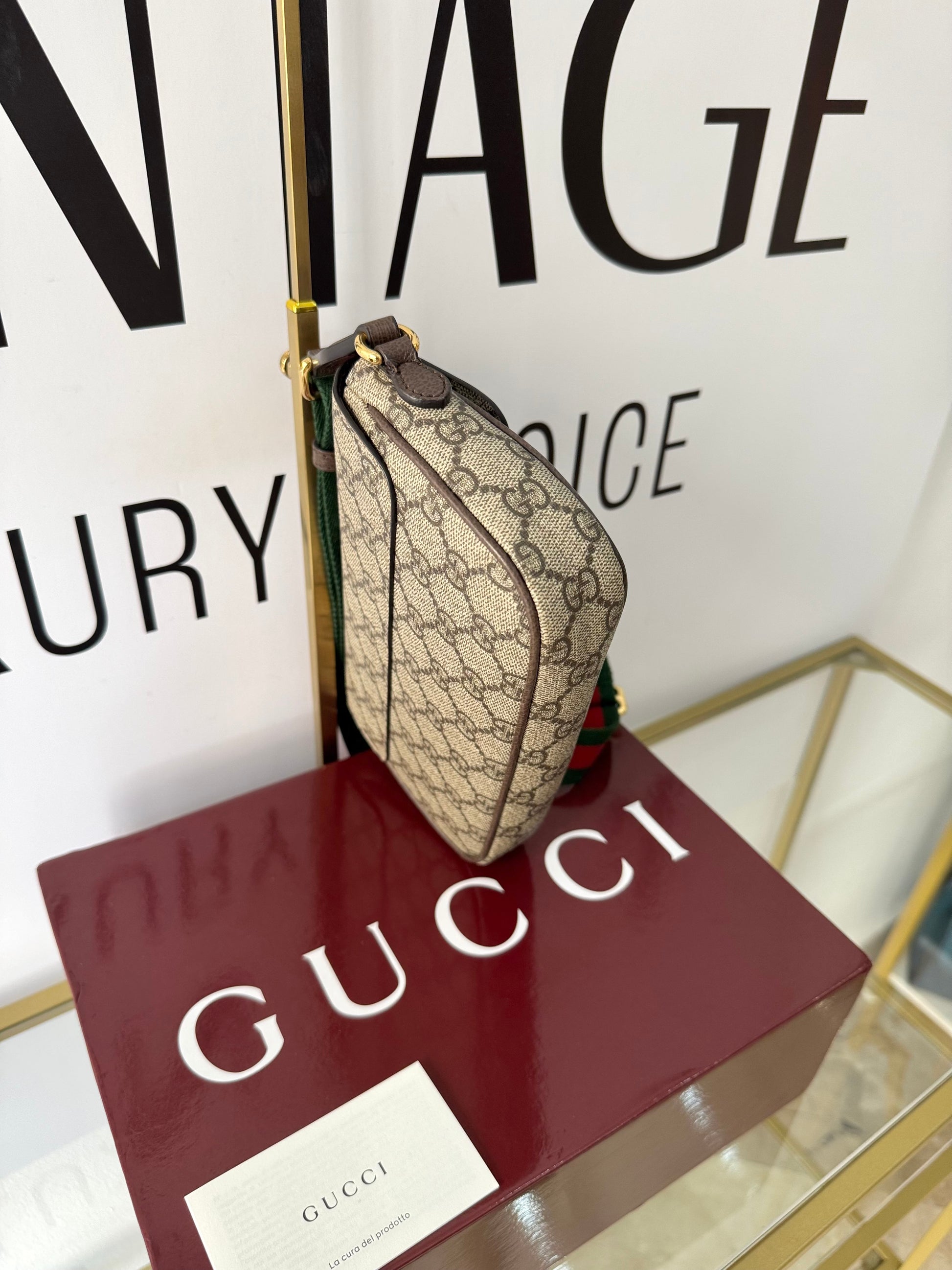 Pochette Ophidia GG Supreme Gucci