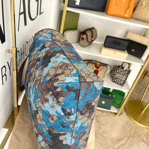 Borsa Shopping Camouflage GG Supreme Gucci