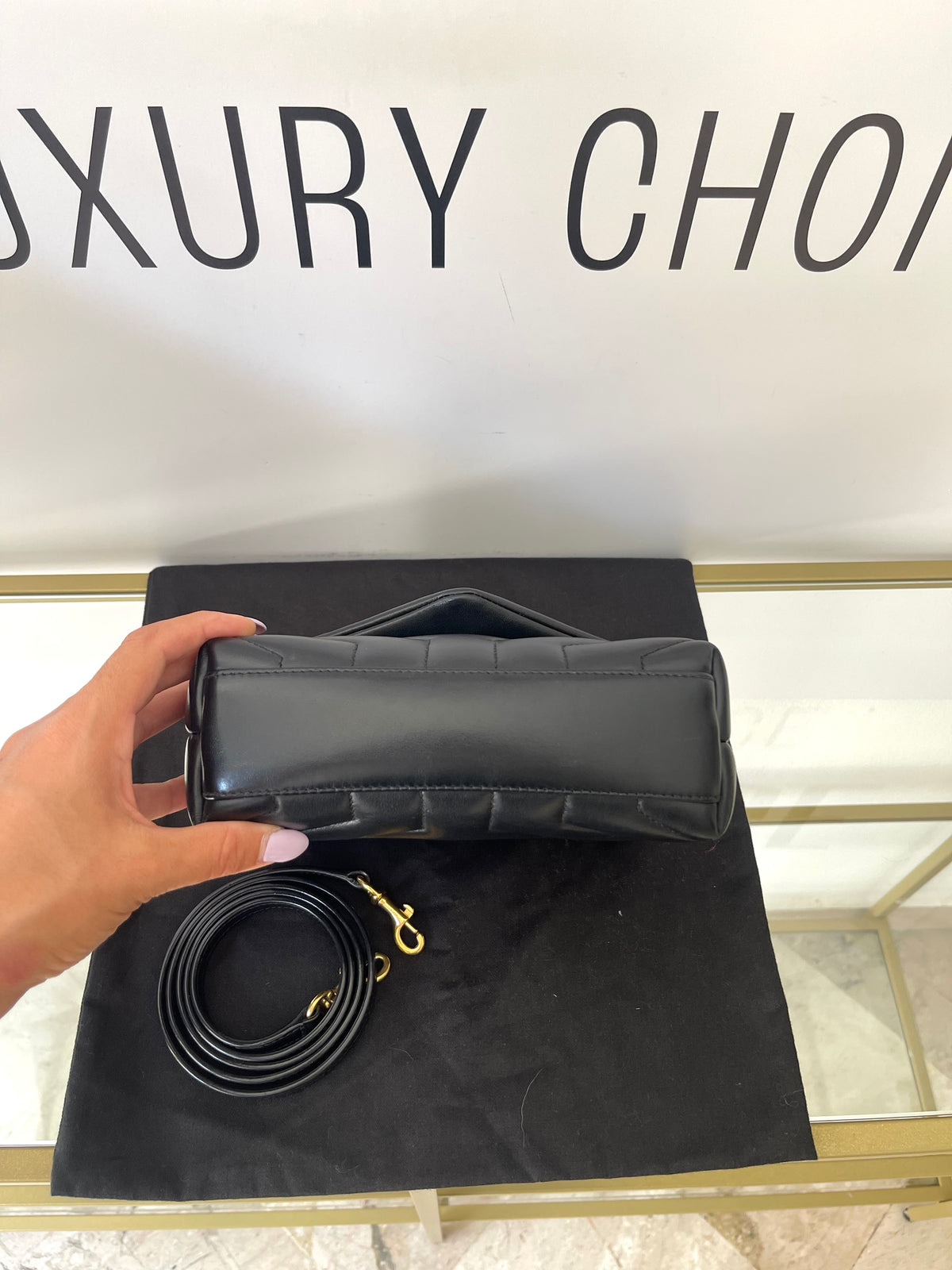 Borsa LouLou Toy hw oro Saint Laurent
